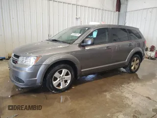 2013 Dodge Journey American Value with VIN 3C4PDCAB8DT509251, listed as a Copart auction lot 53996125 with 112,041 mi miles and Non Repairable. Bid and sale history available at DreamBid. Image 1.