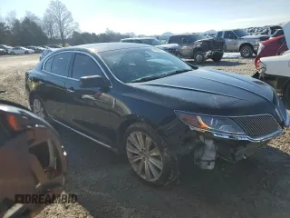 2014 Lincoln MKS EcoBoost with VIN 1LNHL9FT3EG608220, listed as a Copart auction lot 43038415 with Not provided miles and Salvage title. Bid and sale history available at DreamBid. Image 4.