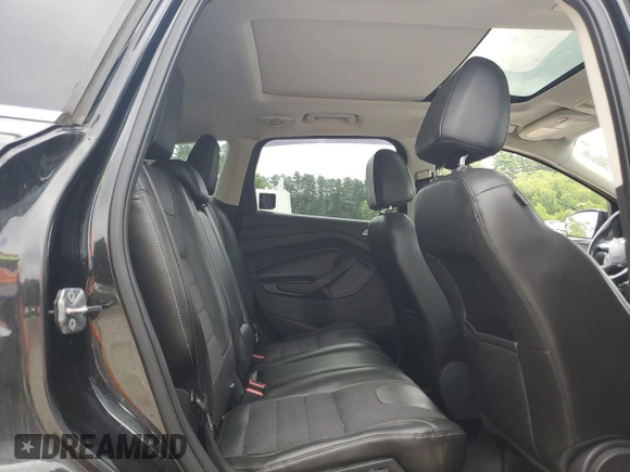 2013 Ford Escape Titanium z VIN 1FMCU0J93DUB42576, wystawiony jako Copart lot #61439285 z przebiegiem 147 141 mil mil oraz Czysty tytuł • Clean title. Historia ofert i sprzedaży dostępna na DreamBid. Obrazek 11.