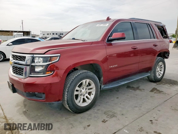 2016 Chevrolet Tahoe LT z VIN 1GNSCBKC6GR223773, wystawiony jako Copart lot #53077505 z przebiegiem 102 608 mil mil oraz Szkoda całkowita • Salvage title. Historia ofert i sprzedaży dostępna na DreamBid. Obrazek 1.