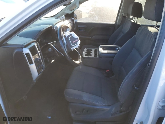 2018 GMC Sierra 1500 SLE with VIN 3GTU2MEC2JG452678, listed as a Copart auction lot 50351935 with 0 mi miles and Salvage Title. Bid and sale history available at carsss.com. Image 7.