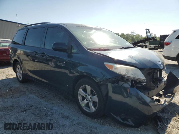 2011 Toyota Sienna LE AAS с VIN 5TDKK3DC9BS151475, выставлен на аукционе Copart как лот 54711715 с пробегом 179 100 миль миль и Списание • Salvage title. История ставок и продаж доступна на DreamBid. Изображение 4.