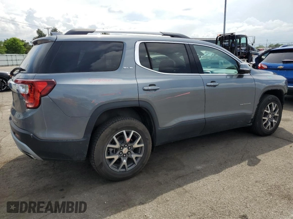 2020 GMC Acadia SLE z VIN 1GKKNRLS0LZ165157, wystawiony jako Copart lot #56304885 z przebiegiem 39 233 mil mil oraz Szkoda całkowita • Salvage title. Historia ofert i sprzedaży dostępna na DreamBid. Obrazek 3.