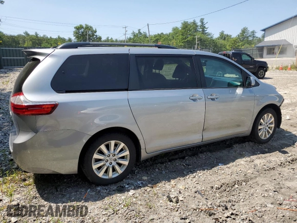 2016 Toyota Sienna LE with VIN 5TDJK3DC4GS138474, listed as a Copart auction lot 63862124 with 0 mi miles and Salvage Title. Bid and sale history available at carsss.com. Image 3.