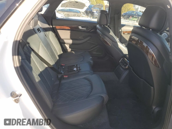 2016 Audi A8 L 4.0T Sport with VIN WAU43AFD2GN010239, listed as a Copart auction lot 84002294 with 139,364 mi miles and Salvage Title. Bid and sale history available at carsss.com. Image 10.