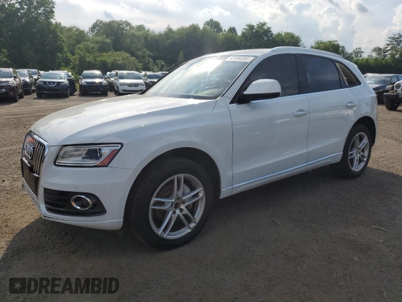 2017 Audi Q5 Premium with VIN WA1C2AFP8HA093156, listed as a Copart auction lot 63596285 with 176,693 mi miles and Clean title. Bid and sale history available at DreamBid. Image 1.