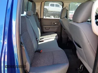 2018 Ram 1500 SLT with VIN 1C6RR7GG7JS247280, listed as a Copart auction lot 56321714 with 92,296 mi miles and Salvage title. Bid and sale history available at DreamBid. Image 10.
