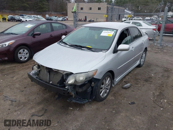 2010 Toyota Corolla with VIN 2T1BU4EE4AC454655, listed as a IAAI auction lot 41858963 with 209,816 mi miles. Bid and sale history available at carsss.com. Image 17.