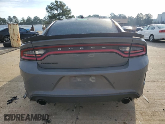 2019 Dodge Charger R/T with VIN 2C3CDXCT8KH588555, listed as a Copart auction lot 46393635 with 82,169 mi miles and Salvage Title. Bid and sale history available at carsss.com. Image 6.