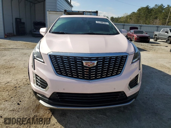 2023 Cadillac XT5 FWD Premium Luxury with VIN 1GYKNCR44PZ159363, listed as a Copart auction lot 49511915 with 42,382 mi miles and Salvage Title. Bid and sale history available at carsss.com. Image 5.