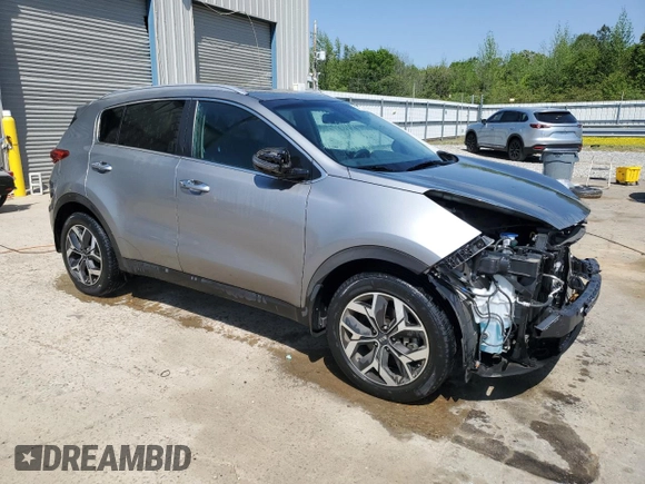 2020 Kia Sportage EX with VIN KNDPN3AC3L7779996, listed as a Copart auction lot 52311305 with 20,604 mi miles and Salvage title. Bid and sale history available at DreamBid. Image 4.