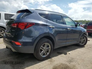 2018 Hyundai Santa Fe 2.4L with VIN 5NMZU3LB3JH056056, listed as a Copart auction lot 60928835 with 93,504 mi miles and Salvage title. Bid and sale history available at DreamBid. Image 3.