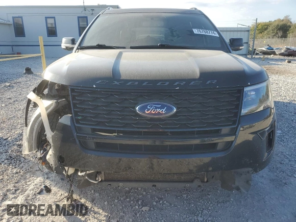 2018 Ford Explorer Sport with VIN 1FM5K8GT4JGB11220, listed as a Copart auction lot 50001345 with 134,314 mi miles and Salvage title. Bid and sale history available at DreamBid. Image 5.