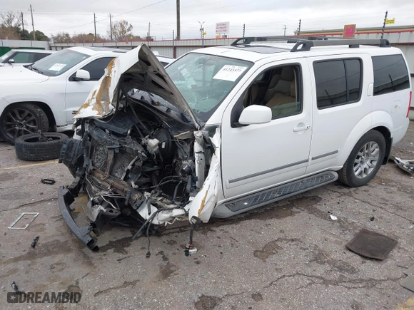 2012 Nissan Pathfinder LE with VIN 5N1AR1NN6CC614408, listed as a IAAI auction lot 41243577 with 1 mi miles. Bid and sale history available at carsss.com. Image 17.