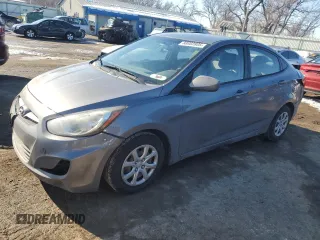2014 Hyundai Accent GLS with VIN KMHCT4AEXEU635096, listed as a Copart auction lot 88802805 with 159,628 mi miles and Salvage Title. Bid and sale history available at carsss.com. Image 1.