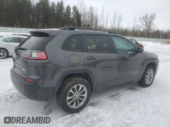 2022 Jeep Cherokee Latitude Lux with VIN 1C4PJMMN2ND530656, listed as a Copart auction lot 43836375 with 31,933 mi miles and Salvage title. Bid and sale history available at DreamBid. Image 3.