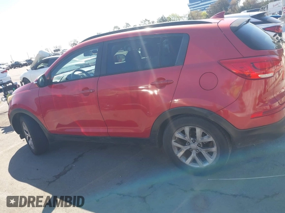 2014 Kia Sportage LX with VIN KNDPB3AC0E7607615, listed as a IAAI auction lot 41839123 with 93,946 mi miles. Bid and sale history available at carsss.com. Image 14.