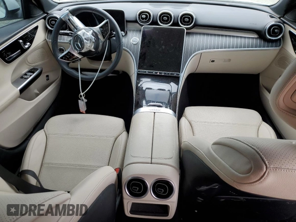 2023 Mercedes-Benz C 300 с VIN W1KAF4GB0PR118319, выставлен на аукционе Copart как лот 54358015 с пробегом Не указан миль и Списание • Salvage title. История ставок и продаж доступна на DreamBid. Изображение 8.