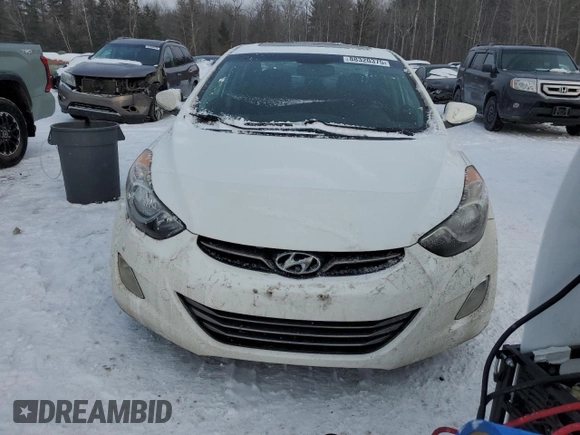 2011 Hyundai Elantra GLS with VIN 5NPDH4AEXBH076004, listed as a Copart auction lot 88320375 with 151,513 mi miles and Salvage Title. Bid and sale history available at carsss.com. Image 5.