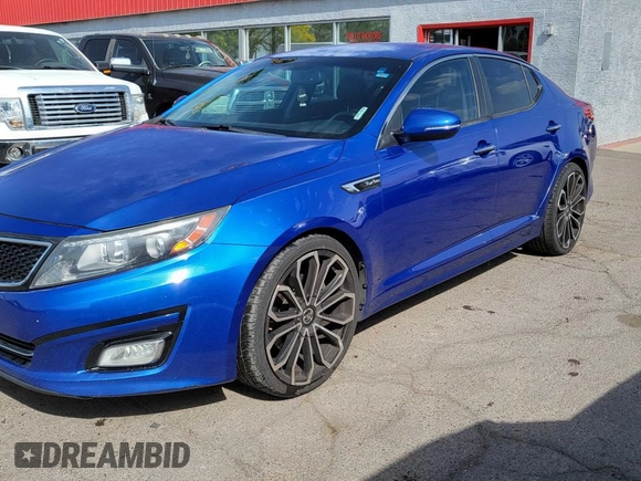 2014 Kia Optima SXL Turbo with VIN 5XXGR4A61EG285117, listed as a Copart auction lot 53501295 with 149,594 mi miles and Clean Title. Bid and sale history available at DreamBid. Image 2.