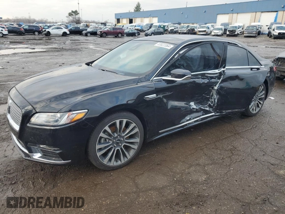 2019 Lincoln Continental Select with VIN 1LN6L9TK7K5602477, listed as a Copart auction lot 83822064 with 62,950 mi miles and Clean Title. Bid and sale history available at carsss.com. Image 1.