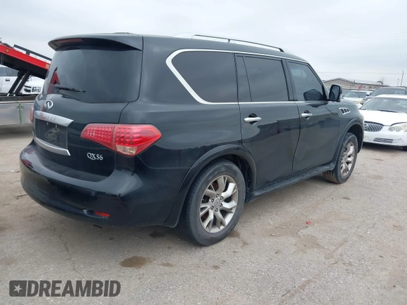 2011 Infiniti QX56 7-passenger z VIN JN8AZ2NF6B9500900, wystawiony jako IAAI lot #41585262 z przebiegiem 201 958 mil mil oraz . Historia ofert i sprzedaży dostępna na DreamBid. Obrazek 4.