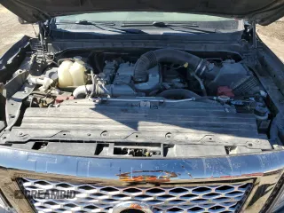 2017 Nissan Titan Pro-4X z VIN 1N6BA1F43HN557633, wystawiony jako Copart lot #46501645 z przebiegiem 94 325 mil mil oraz Szkoda całkowita • Salvage title. Historia ofert i sprzedaży dostępna na DreamBid. Obrazek 11.