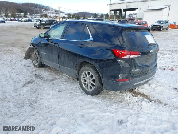 2023 Chevrolet Equinox LT with VIN 3GNAXUEG6PL113839, listed as a IAAI auction lot 41286784 with 28,496 mi miles. Bid and sale history available at carsss.com. Image 3.
