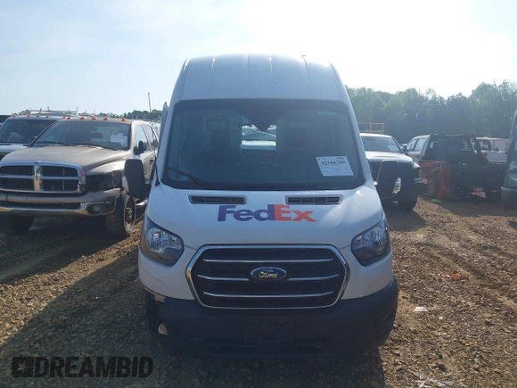 2020 Ford Transit Cargo with VIN 1FTBW3X85LKA45660, listed as a IAAI auction lot 42166200 with 115,838 mi miles and . Bid and sale history available at DreamBid. Image 13.