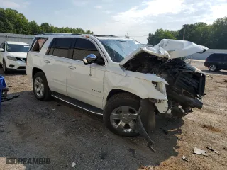2017 Chevrolet Tahoe Premier with VIN 1GNSCCKC5HR110937, listed as a Copart auction lot 64006644 with 0 mi miles and Salvage Title. Bid and sale history available at carsss.com. Image 4.