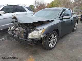 2014 Nissan Maxima 3.5 SV w/Sport Pkg with VIN 1N4AA5APXEC491389, listed as a IAAI auction lot 41802484 with 258,727 mi miles. Bid and sale history available at carsss.com. Image 2.