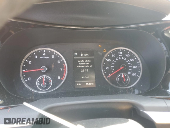 2022 Kia K5 GT-Line z VIN 5XXG64J21NG159779, wystawiony jako Copart lot #51982075 z przebiegiem 45 264 mil mil oraz Szkoda całkowita • Salvage title. Historia ofert i sprzedaży dostępna na DreamBid. Obrazek 9.