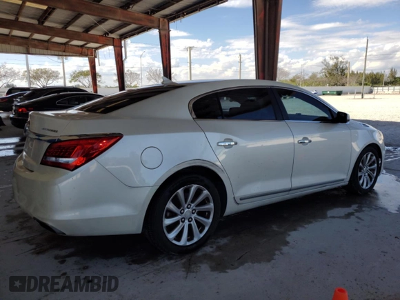 2014 Buick LaCrosse Leather with VIN 1G4GB5G35EF169288, listed as a Copart auction lot 46922035 with 115,732 mi miles and Salvage Title. Bid and sale history available at carsss.com. Image 3.