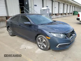 2019 Honda Civic Sedan LX with VIN 19XFC2F65KE022711, listed as a Copart auction lot 49003335 with 97,563 mi miles and Clean Title. Bid and sale history available at carsss.com. Image 4.