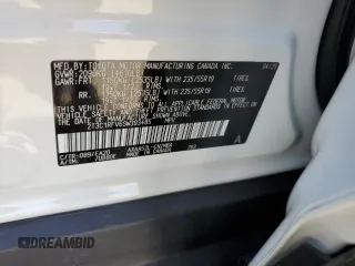 2025 Toyota RAV4 XLE Premium with VIN 2T3C1RFV6SW393485, listed as a Copart auction lot 58411515 with 13 mi miles and Salvage title. Bid and sale history available at DreamBid. Image 13.