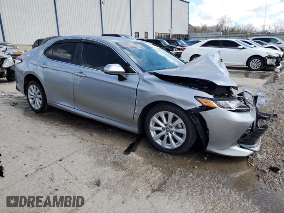 2020 Toyota Camry LE with VIN 4T1C11AK9LU951614, listed as a Copart auction lot 50218715 with Not Provided miles and Salvage Title. Bid and sale history available at carsss.com. Image 4.