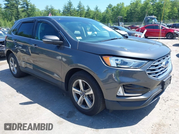 2019 Ford Edge SEL with VIN 2FMPK4J91KBC13436, listed as a IAAI auction lot 42551782 with 77,164 mi miles and . Bid and sale history available at DreamBid. Image 1.