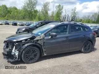 2018 Subaru Impreza Premium with VIN 4S3GTAB67J3710865, listed as a Copart auction lot 58240955 with 101,787 mi miles and Salvage title. Bid and sale history available at DreamBid. Image 1.