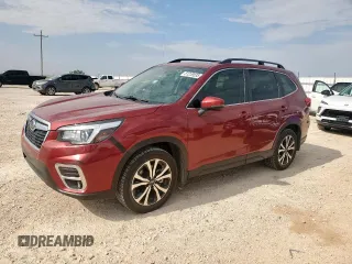 2020 Subaru Forester Limited with VIN JF2SKASC6LH597873, listed as a Copart auction lot 61239535 with 25,109 mi miles and Salvage title. Bid and sale history available at DreamBid. Image 1.