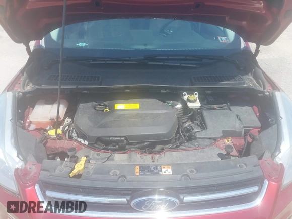 2015 Ford Escape Titanium with VIN 1FMCU9JX9FUB87463, listed as a IAAI auction lot 42059618 with 32,100 mi miles. Bid and sale history available at carsss.com. Image 10.