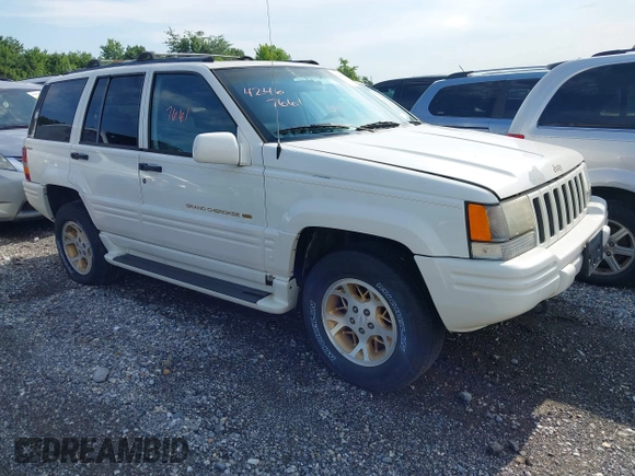 1996 Jeep Grand Cherokee Limited with VIN 1J4GZ78Y1TC381474, listed as a IAAI auction lot 42467661 with 155,587 mi miles and . Bid and sale history available at DreamBid. Image 1.