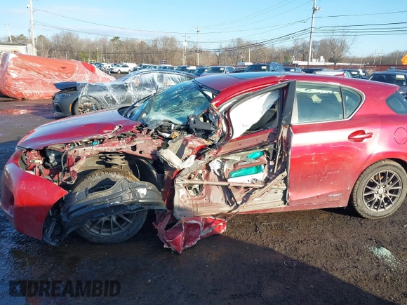 2012 Lexus CT 200h z VIN JTHKD5BH6C2094597, wystawiony jako IAAI lot #41519462 z przebiegiem 100 783 mil mil oraz . Historia ofert i sprzedaży dostępna na DreamBid. Obrazek 17.