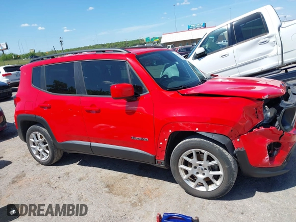 2019 Jeep Renegade Latitude with VIN ZACNJABB5KPJ76737, listed as a IAAI auction lot 42110824 with 85,543 mi miles and . Bid and sale history available at DreamBid. Image 13.