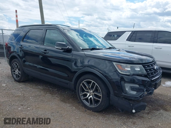 2017 Ford Explorer Sport with VIN 1FM5K8GTXHGC44221, listed as a IAAI auction lot 42320720 with 154,583 mi miles and . Bid and sale history available at DreamBid. Image 1.