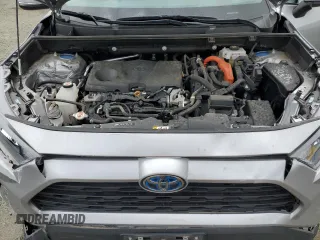 2021 Toyota RAV4 Hybrid LE with VIN 4T3MWRFV8MU020439, listed as a Copart auction lot 49834745 with 21,060 mi miles and Salvage Title. Bid and sale history available at carsss.com. Image 12.