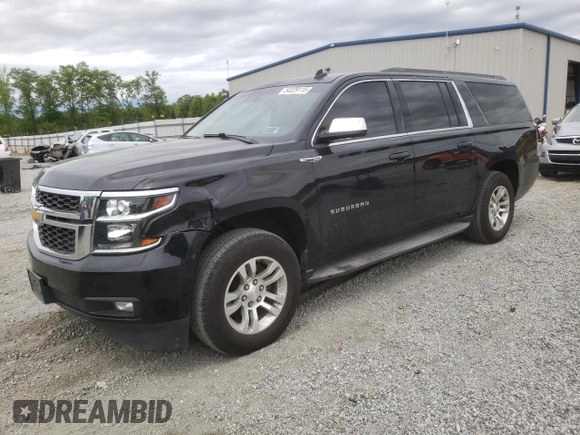 2015 Chevrolet Suburban LT with VIN 1GNSKJKC9FR231412, listed as a Copart auction lot 54329115 with 85,437 mi miles and Clean Title. Bid and sale history available at carsss.com. Image 1.