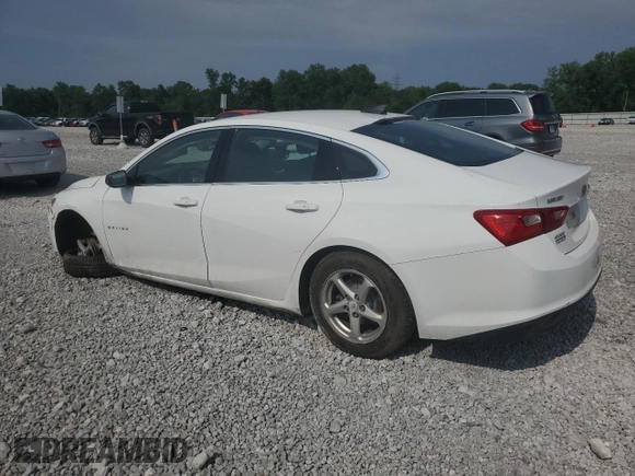 2016 Chevrolet Malibu LS with VIN 1G1ZB5ST9GF193223, listed as a Copart auction lot 62948715 with 64,196 mi miles and Salvage title. Bid and sale history available at DreamBid. Image 2.
