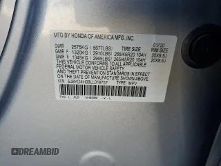 2020 Acura MDX w/Technology/A-Spec Pkg with VIN 5J8YD4H08LL019757, listed as a Copart auction lot 46604285 with 83,982 mi miles and Salvage Title. Bid and sale history available at carsss.com. Image 15.
