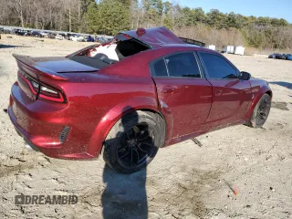 2023 Dodge Charger SRT Hellcat Widebody Jailbreak with VIN 2C3CDXL9XPH686532, listed as a Copart auction lot 47539245 with 7,490 mi miles and Salvage Title. Bid and sale history available at carsss.com. Image 3.