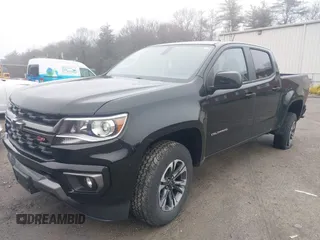 2021 Chevrolet Colorado 4WD Z71 with VIN 1GCGTDEN8M1226062, listed as a IAAI auction lot 41723424 with 20,956 mi miles and . Bid and sale history available at DreamBid. Image 2.